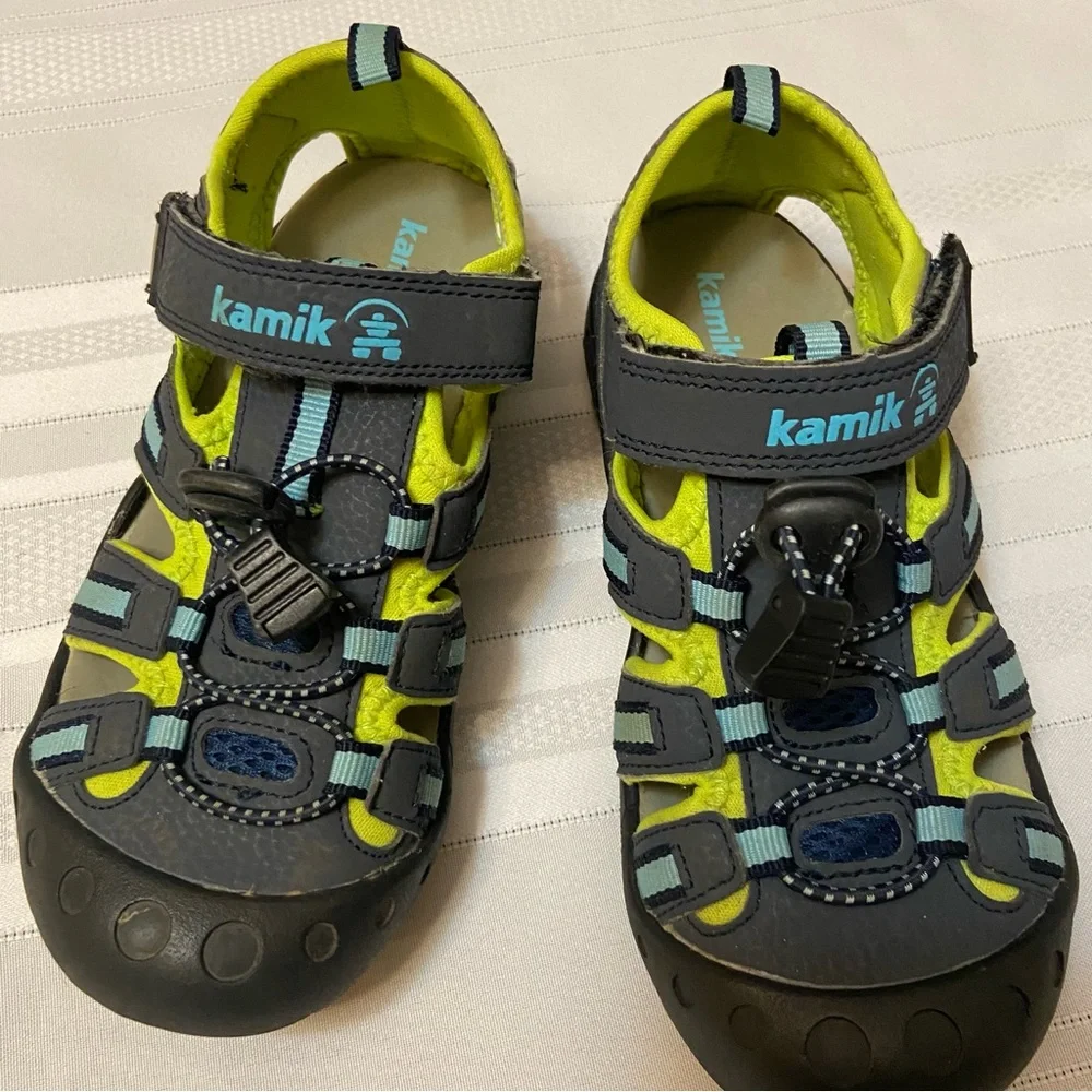 KAMIK CRAB Boys Sandals / Water Shoes - Excellent Used Condition! Size 1